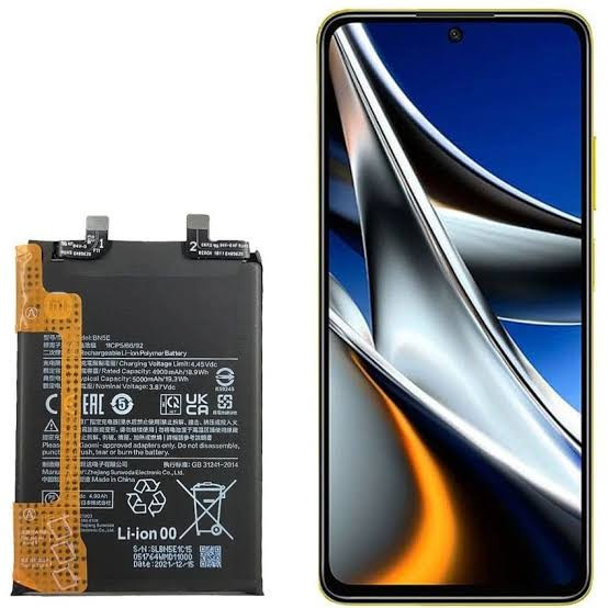 باتری شیائومی note 11pro 5G BN5E اصلی ۱۰۰٪با یک سال گارانتی